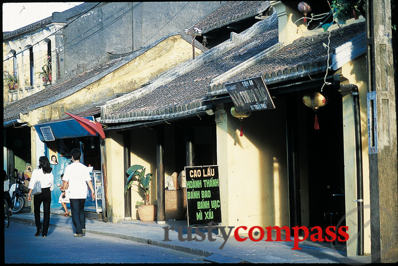 Hoi An in the 90s. Tran Phu St.